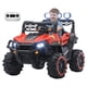 thumbnail image 1 of Buggy Eléctrico Infantil YEI Blaze rojo con 2 Motores, Control Parental, Luces LED, Música Bluetooth, Velocidad 5 km/h, Soporta 30 kg, Ideal para Exterior, 1 of 7