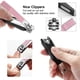 thumbnail image 2 of 26 In 1 Manicure Set Professional Nail Clipper Set Stainless Steel Manicure Kit Nail Care Kit Pedicure Kit - Pink A26pcs-pink -, 2 of 5