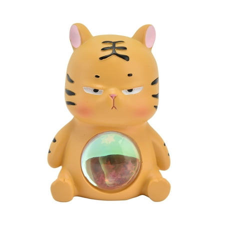 

Cartoon Animal Shaped Star Lamp Safe and Environmentally Friendly Decoration Cute Durable Orange Tiger Night Light