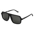 thumbnail image 2 of Foster Grant Men's Premium Polarized Aviator Fashion Sunglasses, Black, 2 of 5