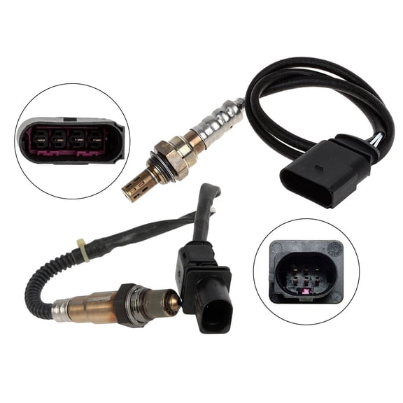 Maxfavor 2X O2 Oxygen Sensor for 2005 Volkswagen Beetle L4 1.8L GLS, GLX 2-Door Upstream Downstream