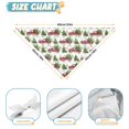 thumbnail image 6 of Dog Bandana 1 Pack,White Christmas Red Truck and Tree Pattern Bandanas for Dogs,Cat Bandana,Small/ Large Dog Bandana 2 Size,Dog Bandanas Girl Boy, 6 of 6