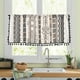 thumbnail image 4 of Valance Curtains For Kitchen - Window Light Blocking Short Rod Pocket Curtain Panels For Small Window Bathroom Basement, 4 of 7
