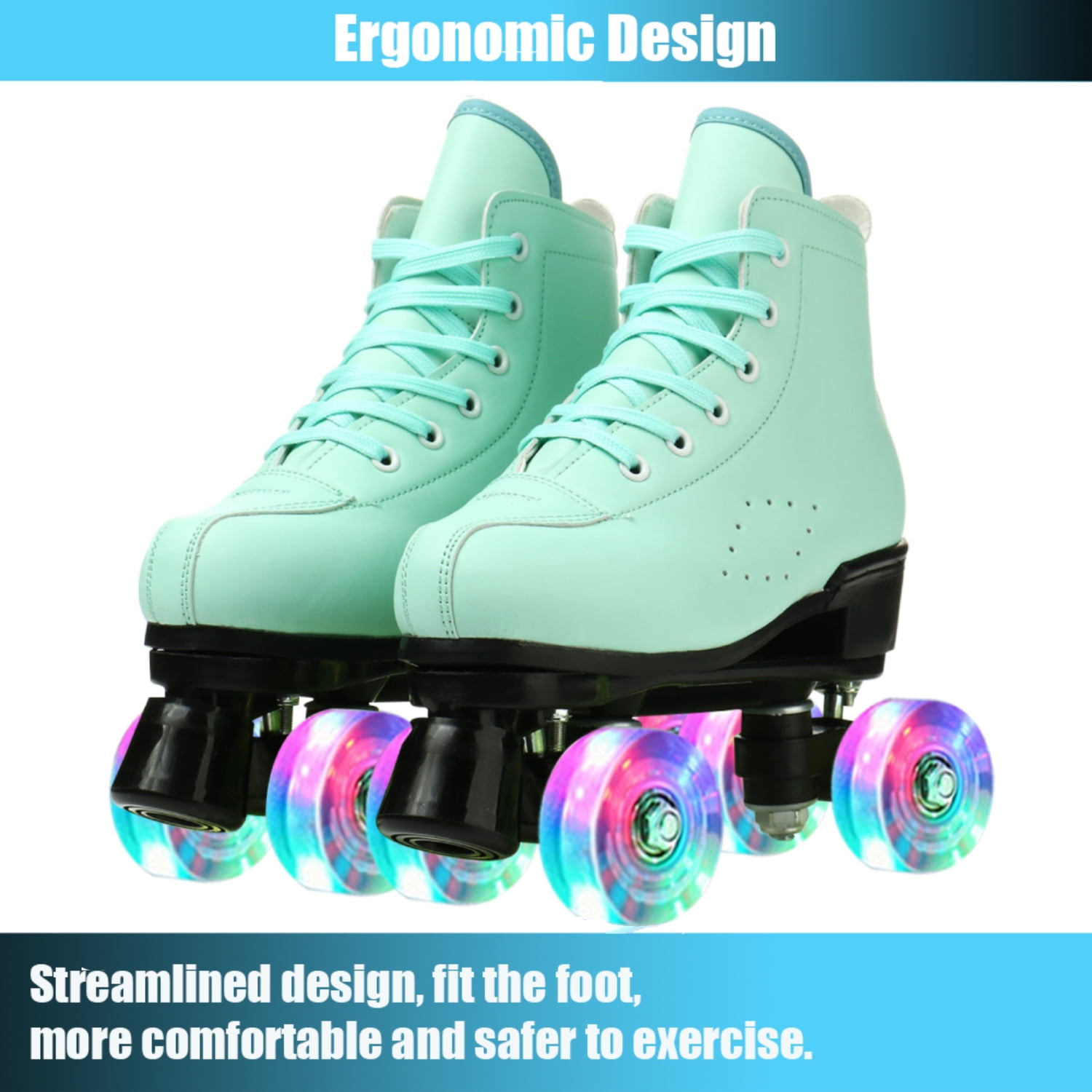 JOJOLAM Roller Skate, Adult Teen Classic Fashion Roller