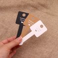 thumbnail image 3 of CSChome Scrunchie Display Card 100Pcs Hair Circle Display - Self-Adhesive, Handmade, Ideal for Earrings, Necklaces, Bracelet Jewelry Display, 3 of 7