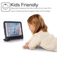 thumbnail image 7 of Allytech iPad 10.2" 2021 Case, iPad 10.2" Case with Screen Protector, Soft EVA Kids Friendly Shockproof Full Protection Convert Stand Handle Case Cover for Apple iPad 10.2" 2021, Black, 7 of 7