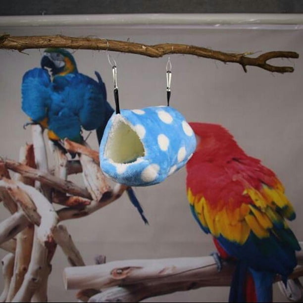 Casa de Conejillo de Hamaca Colco para Mascotas Azul