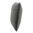 thumbnail image 3 of Better Homes & Gardens Quilted Velvet Decorative Square Throw Pillow, 19" x 19", Pack of 2, Dark Gray, 3 of 5