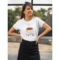 thumbnail image 2 of Dear Coffee... I Love You Shaped T-Shirt Women -Smartprints Designs, Female 3X-Large, 2 of 4