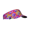 thumbnail image 2 of Bingfone Adjustable Empty Top Sun Visor For Women And Men-Magic Mushrooms, 2 of 8