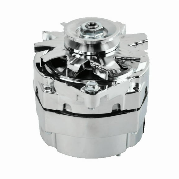 Chorme Powermaster GM 12SI 150 Amp Alternator 1965 - 1985 Universal