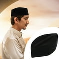 thumbnail image 4 of Muslim Hat, Southeast Asian Worship Hat Prevent Deformation  For Daily For Public Place For Men, 4 of 8