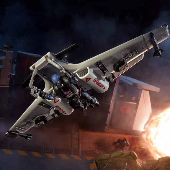 G.I. Joe Classified Series #152, Cobra Pilot Action Figure  Cobra C.L.A.W. (Covert Light Aerial Weapon)