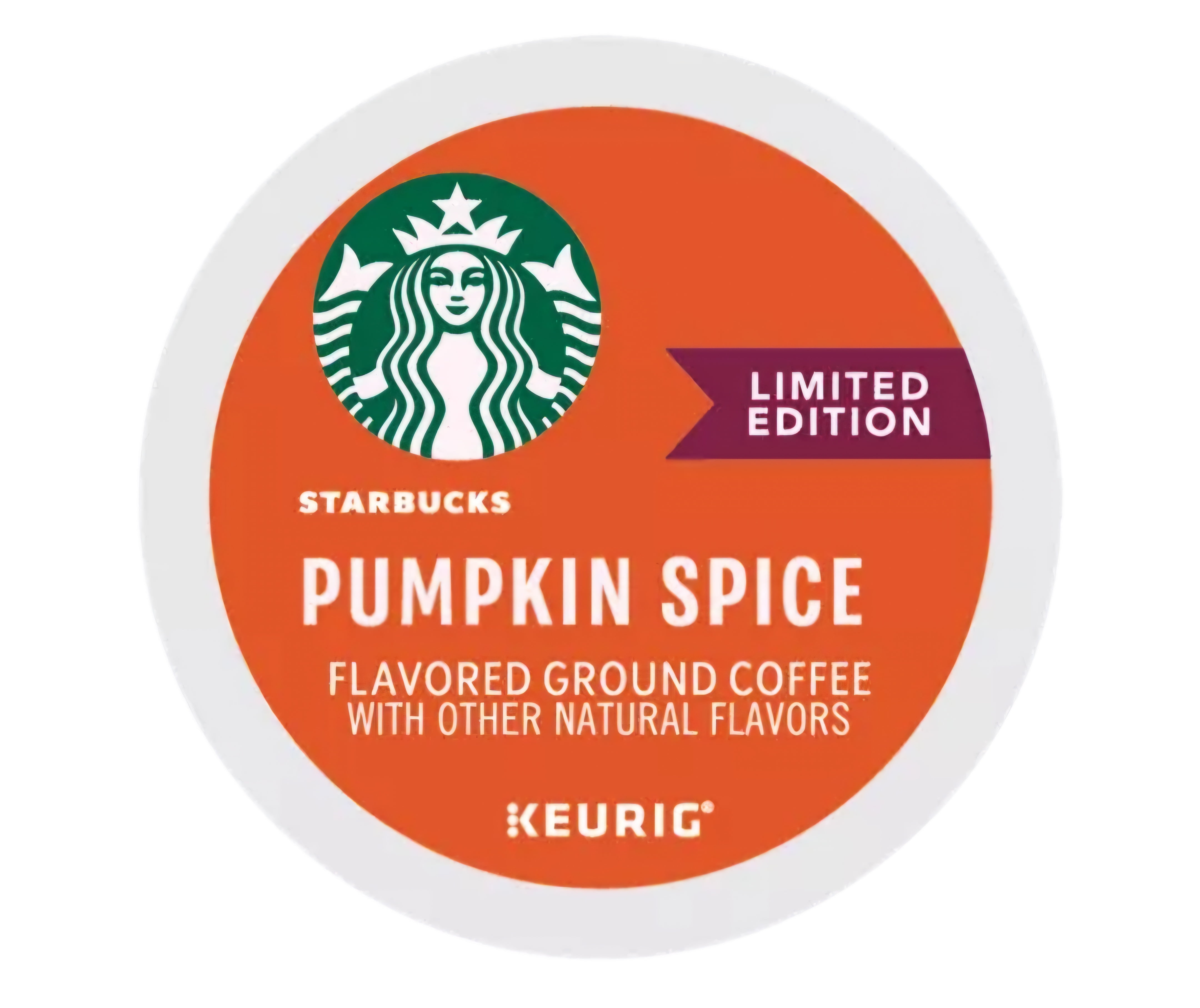 Starbucks Pumpkin Spice Light Roast Coffee K Cup Pods, 44 K Cups Total