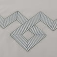 thumbnail image 2 of Miller Cotton Embroidered 3-Piece Duvet Cover Set by Blue Nile Mills, California King, Gray-Gray, 2 of 2
