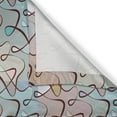 thumbnail image 4 of Ambesonne Abstract Window Valance, Soft Colored Tangled Lines, 54" X 18", Multicolor, 4 of 5