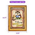 thumbnail image 5 of Welcome Alaskan Malamute Back to School Vintage Retro Acrylic Plaque with Wood Photo Frame Box Alaska Mal Dog Lovers Gifts Light Box - 02012, 5 of 5