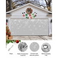 thumbnail image 2 of Garage Door Banner Cover 7 x 16 ft, Christmas Snowflake Grey Gradient Christmas Garage Door Decorations Holiday Christmas Backdrop Decor for Winter New Year Xmas Party, 2 of 6