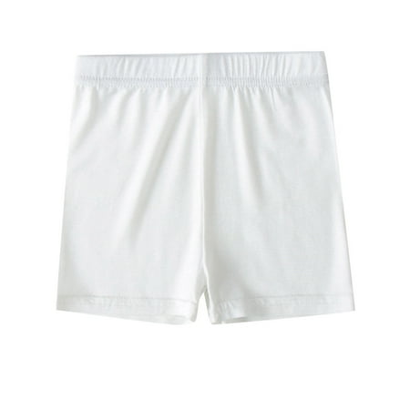 Underwear For Girls Soft Panties Dance Shorts Solid Color Bike Shorts Breathable Dailywear Kids Homewear Kids Cool Breathable Boyshort Comfort Panty Briefs 6 Years-7 Years