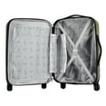 thumbnail image 3 of Wrangler Expandable Spinner Rolling Carry-on with 3-In-1 Cup Holder, USB Port and Phone Holder - Green, 3 of 6