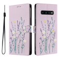 thumbnail image 1 of FOXDOCK Funda Tipo Cartera para Samsung Galaxy S10 Plus con Soporte y Correa – Diseño de Patrones Lindos, 1 of 6
