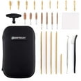 thumbnail image 5 of Adoreal Handgun Rifle Cleaning Kit .22, 30, 243, 280, 40, 45, 357/9mm/.38 Multi-Caliber Bore Brushes Brass Jags, 5 of 5