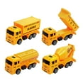 thumbnail image 2 of Gallickan Construction Toys for 3-6 Year Old Boy, 4 Pcs Construction Truck, Include Transport Trucks, Tanker Trucks, Mixer Trucks, Trucks, Building Toys for Kids Ages 3-5, 2 of 8
