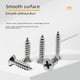 thumbnail image 3 of Tornillo autorroscante de acero inoxidable 304, tornillo de cabeza plana, tornillo de cabeza avellanada extendida, tornillo para madera, tornillo GB, 3 of 5