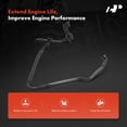thumbnail image 3 of A-Premium Engine Crankcase Breather Hose Compatible with Volkswagen Passat 1998-2001 & Audi A4 1997-2001, A4 Quattro 1998-2001, A6 Quattro/A6 1998-2001, 2.8L, 3 of 5