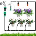 thumbnail image 5 of Harlier Drip Irrigation System, Irrigation System with 65.6FT/20M Drip Irrigation Hose, DIY Saving Water Garden Watering System, Automatic Drip Irrigation Kits for Garden, Greenhouse, Lawn, Patio, 5 of 9