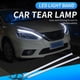 thumbnail image 2 of Tira de luces LED DRL de señal de giro flexibles, impermeables, para faros delanteros de automóvil, lámpara decorativa de superficie, luces de circulación diurna para automóvil, 12 V, 45 cm, azul hi, 2 of 5
