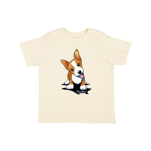 Inktastic Corgi Puppy Boys or Girls Toddler T-Shirt
