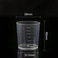 thumbnail image 3 of ACDANC 10Pcs 30Ml Plastic Liquid Measuring Cups Transparent Clear Plastic Graduated Kitchen Cooking Medicine Measure Tool, 3 of 6