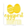 thumbnail image 4 of Easter Day Vinyl Wall Art Decal - Eggspert Hunter - 25" x 23" - Eggs Resurrection Sunday Pascha Holiday Modern Cute Home Living Room Bedroom Apartment Nursery Playroom Decor, 4 of 4