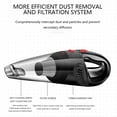 thumbnail image 6 of Dengmore Vehicle Mounted Vacuum Cleaner Portable Wired Vehicle Dry And Wet Hand held High power Vacuum Cleaner Black, 6 of 9