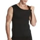 thumbnail image 3 of Chaleco reductor de cintura para hombre, camiseta sin mangas de neopreno, moldeador corporal para sauna y sudoración, talla S S, 3 of 9