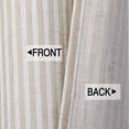 thumbnail image 5 of Shininglove Kitchen Curtains 30inch Rod Pocket Window Treatment Set of 2, Beige, 5 of 7