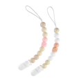 thumbnail image 2 of Pacifier Clip, Holder Teething Beads for Baby Girls A, 2 of 8