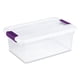 thumbnail image 1 of Caja de Almacenamiento Sterilite ClearView Apilable de 15 Cuartos, 1 of 9