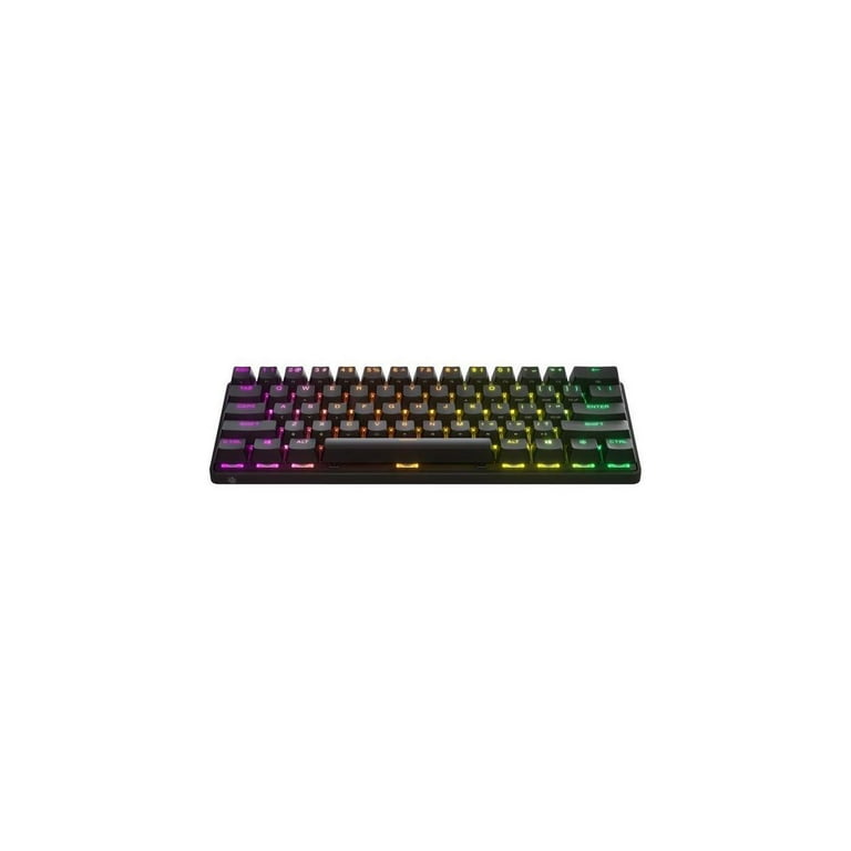 SteelSeries Apex Pro Mini Wireless Mechanical Gaming Keyboard - World's  Fastest Keyboard - Adjustable Actuation - Compact 60% Form Factor - RGB -  PBT Keycaps - Bluetooth 5.0 - 2.4GHz - USB-C 