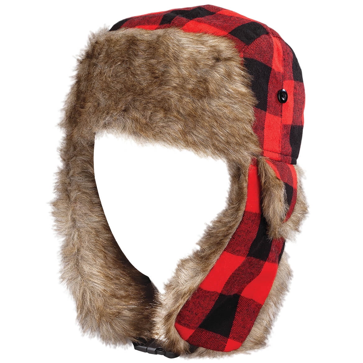 Buffalo Plaid Bomber Hat - Walmart.com