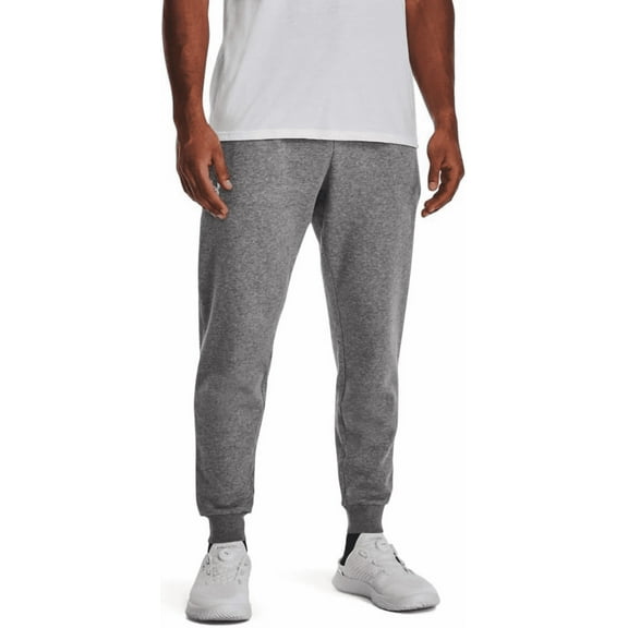Under Armour CASTLEROCK LIGHT HEATHER Men's Rival Fleece Joggers, US X-Large