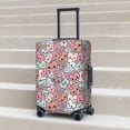 thumbnail image 2 of Lsque Cartoon Hearts Printed Luggage Cover, Travel Luggage Protector,Scratch and Dirt Resistant, Fits 18-32 Inch Luggage - Large, 2 of 9