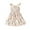 1-Beige2066, variant on Kiijoy Baby Girls Ruffle Floral Sleeveless Dress High Waist Princess Dress, Sizes 2-7