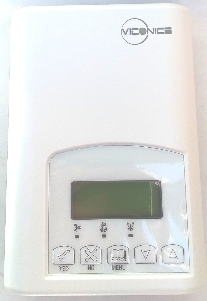 Viconics VT7600H5000B Digital Heat Pump Thermostat 3Ht/2Cl