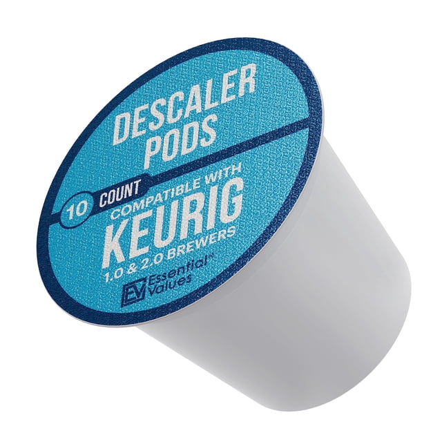 Paquete de 10 unidades de Keurig compatibles con Rinse Pods Essential Values