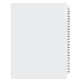 thumbnail image 1 of Davis Group W02002 Litigation Index Dividers  51 to 75 White - (1 Pack), 1 of 1