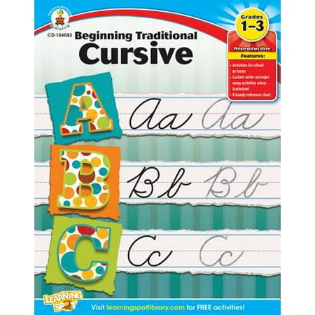 Beginning Traditional Cursive, Grades 1 - 3 (Best Way To Teach Cursive Writing)