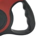 thumbnail image 5 of Correa retráctil para mascotas con botón de control y asa ergonómica, correa segura para pasear perros, para gatos y conejos, 5 m, color rojo, 5 of 12