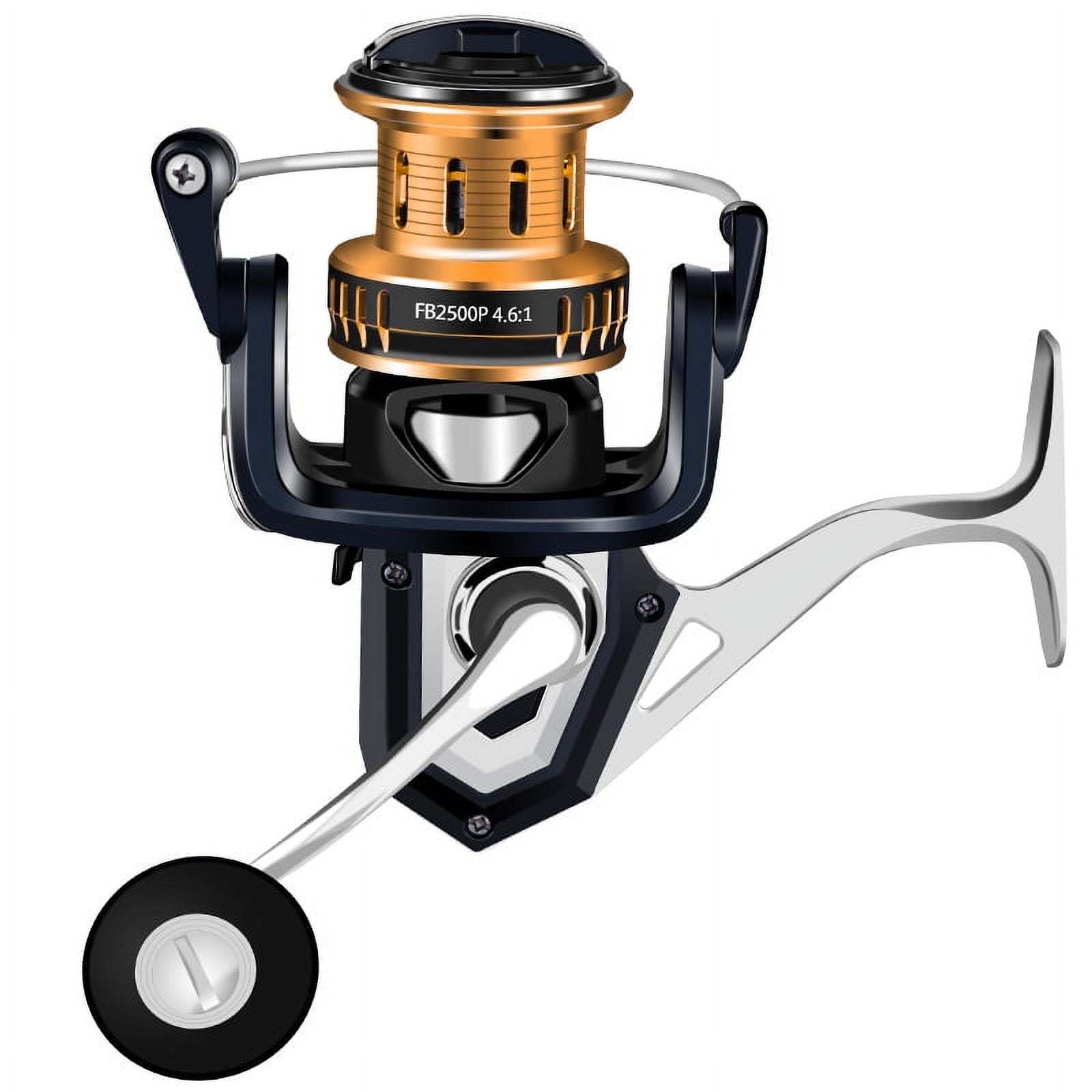 Fishing Reel model FB12000 5+1 High 15kg Drag Max Spinning Ultra Smooth Powerful Saltwater Fresh Water